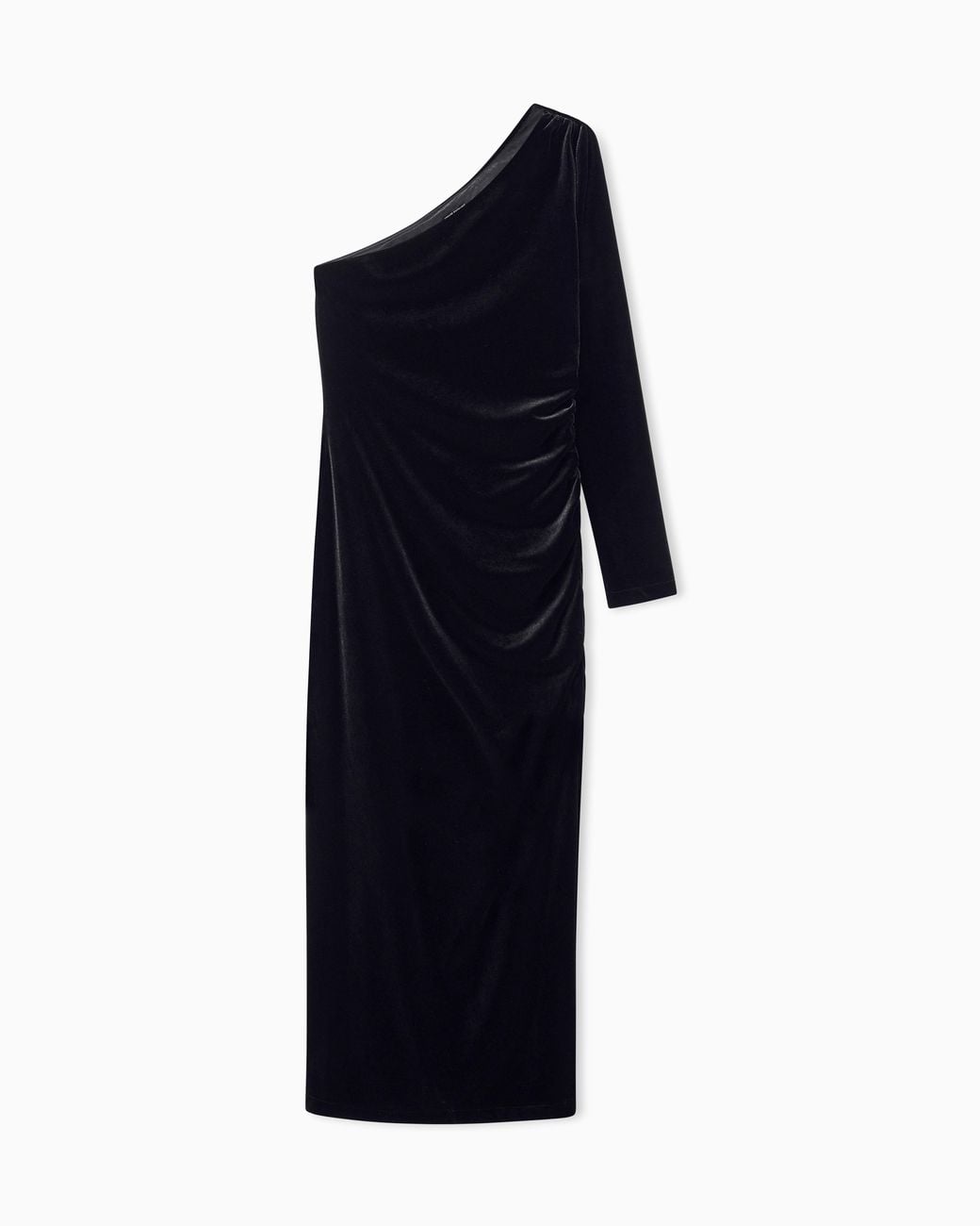 ARMANI EXCHANGE Blue Slim Fit Dress Fit Stretch Velvet