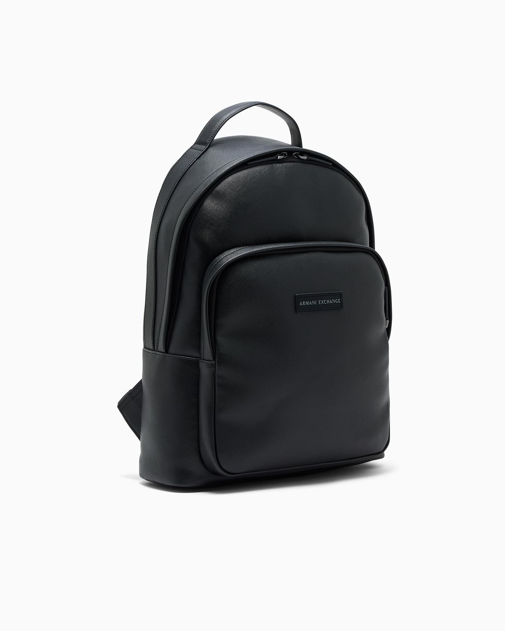 ARMANI EXCHANGE Black Backpack With An Outside Coating for men