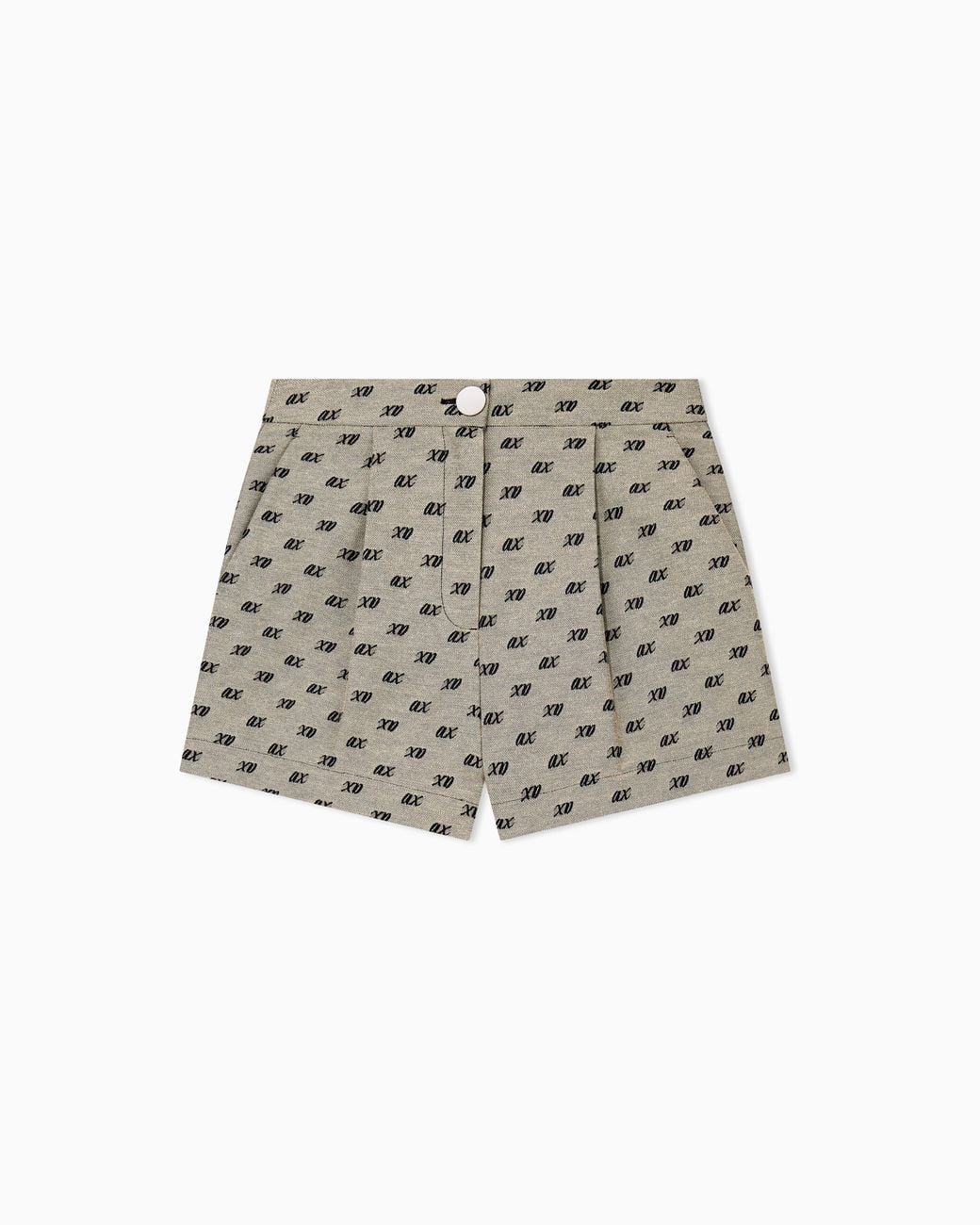 ARMANI EXCHANGE White Slim Fit Shorts