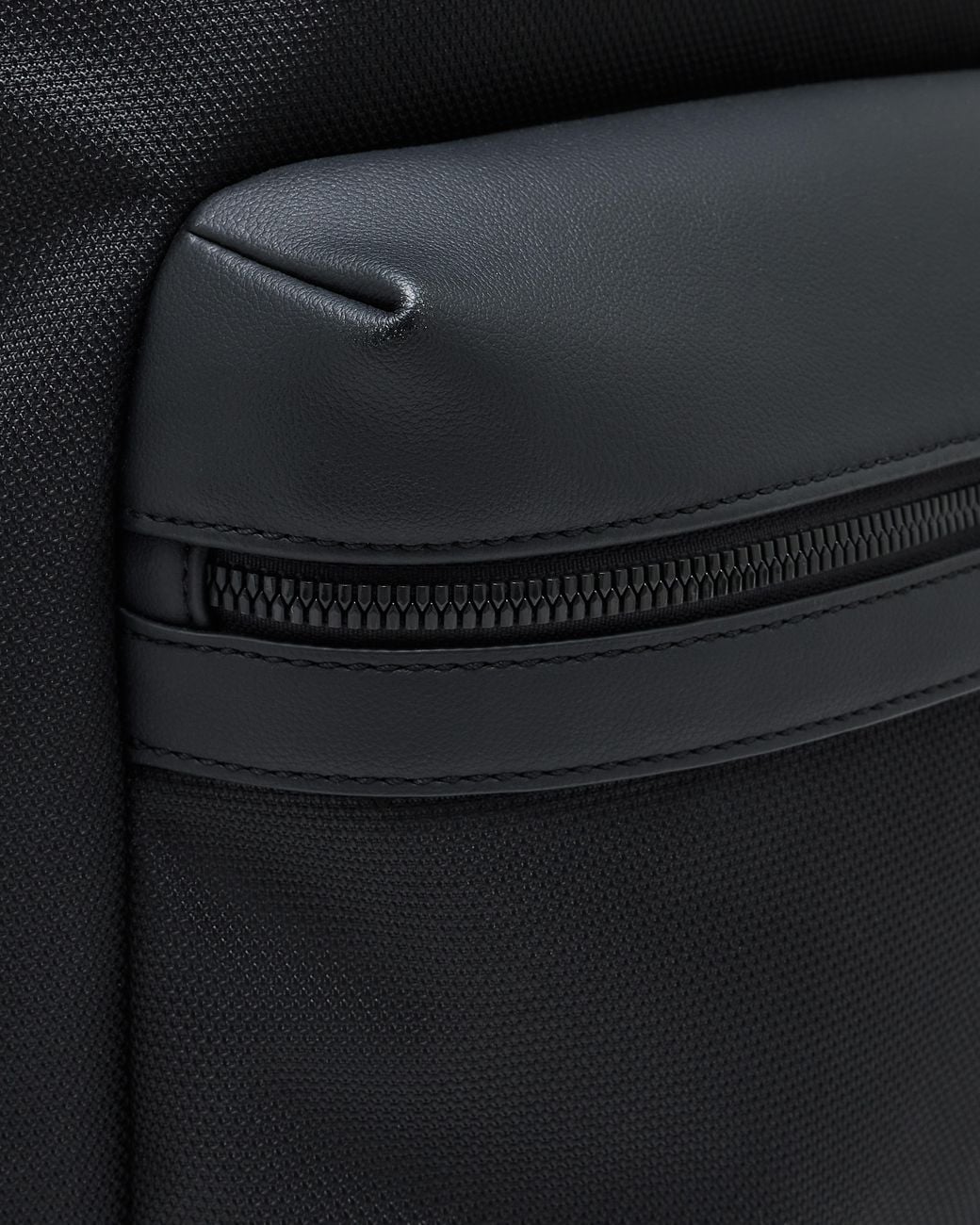 ARMANI EXCHANGE Black Backpack With Coated Exterior for men