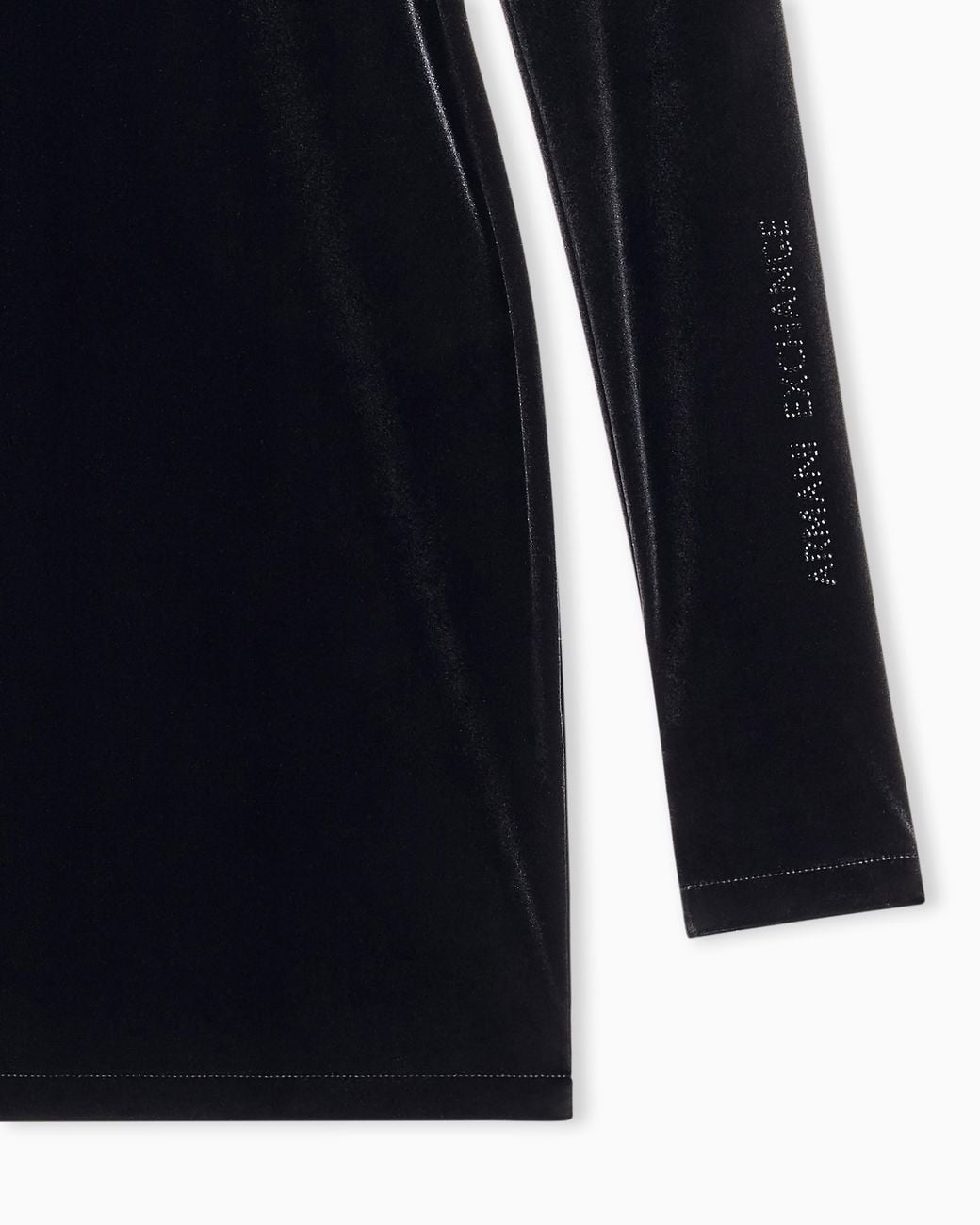 ARMANI EXCHANGE Black Slim-Fit Dress