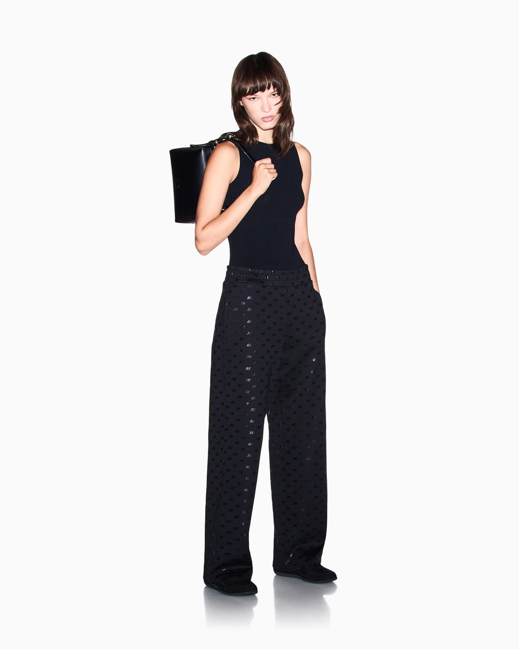 ARMANI EXCHANGE Blue Regular Fit Trousers