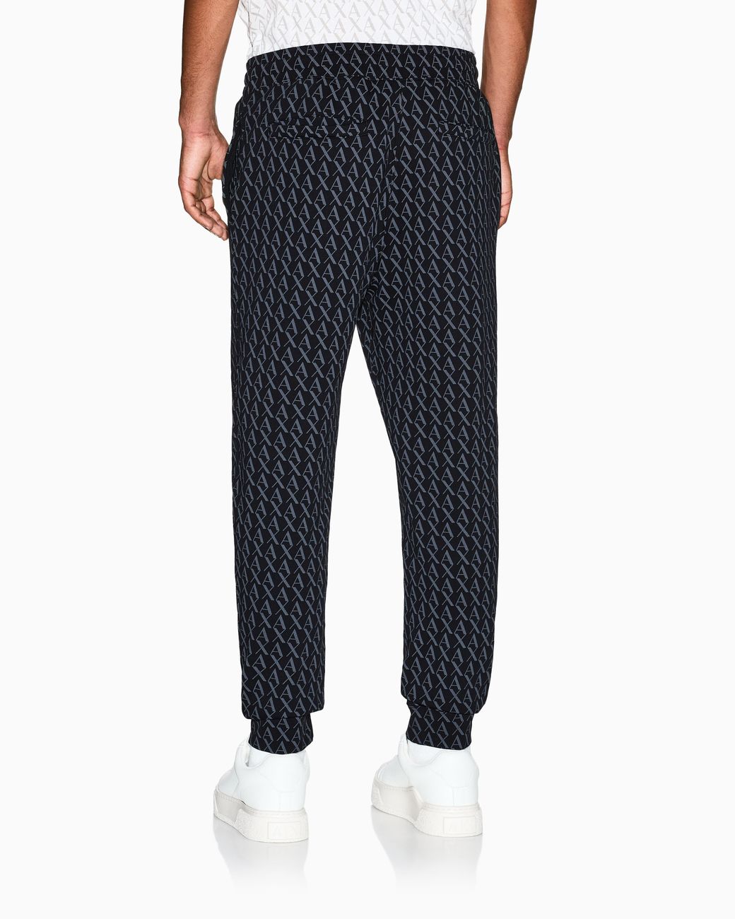 ARMANI EXCHANGE Gray Jogger Pants for men