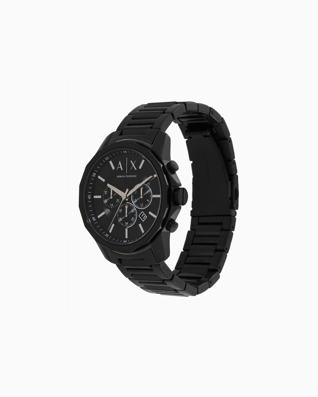 ARMANI EXCHANGE Black Chronograph Stainless Steel Watch for men