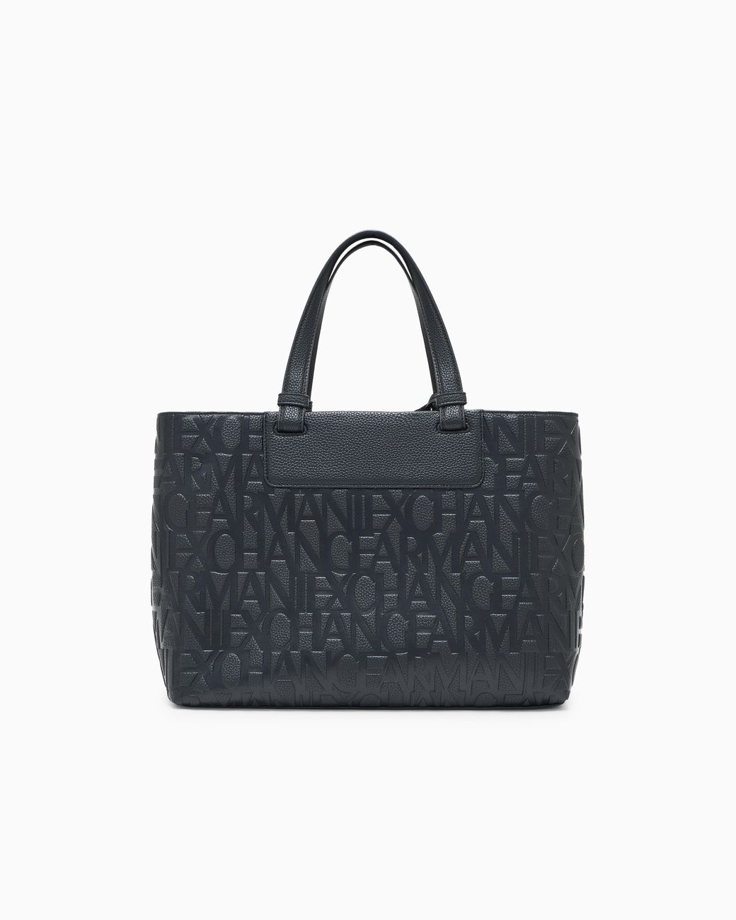 ARMANI EXCHANGE Black Shopping Bag