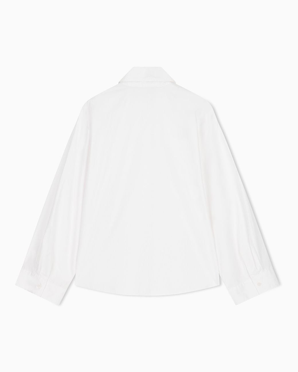 ARMANI EXCHANGE White Regular Fit Shirt Cotton Poplin