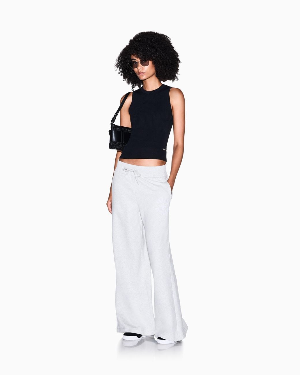 ARMANI EXCHANGE White Relaxed Trouser
