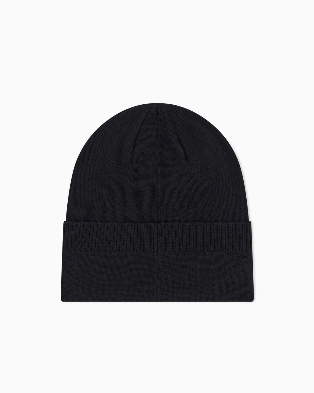 Bonnets En Cachemire À Revers Côtelé Essential ARMANI EXCHANGE en coloris Blue