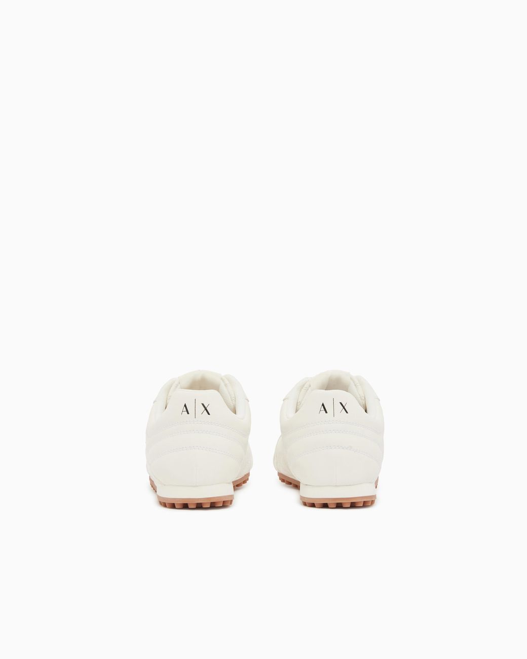 ARMANI EXCHANGE White Sneakers Lower Soft Regular Fit With Rubber Sole for men