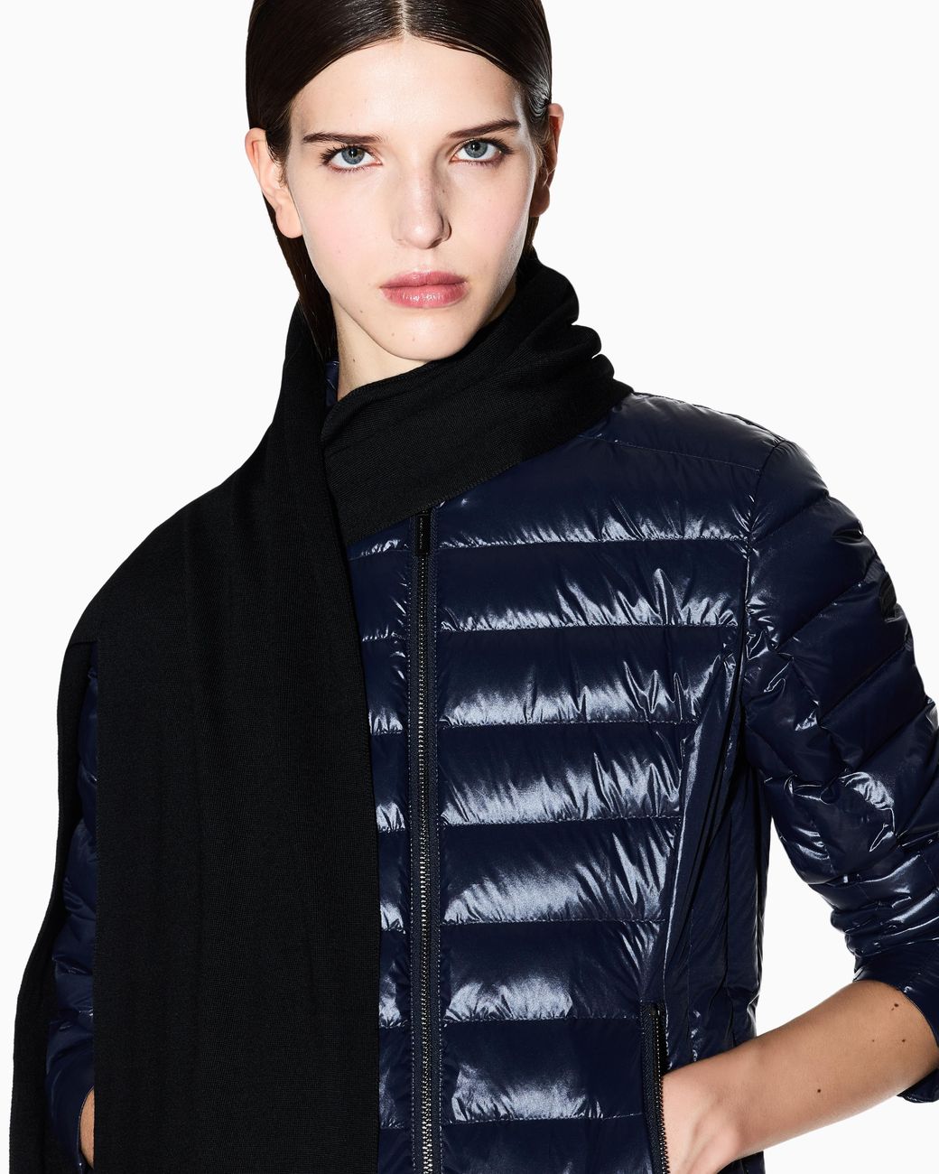 ARMANI EXCHANGE Black Scarves