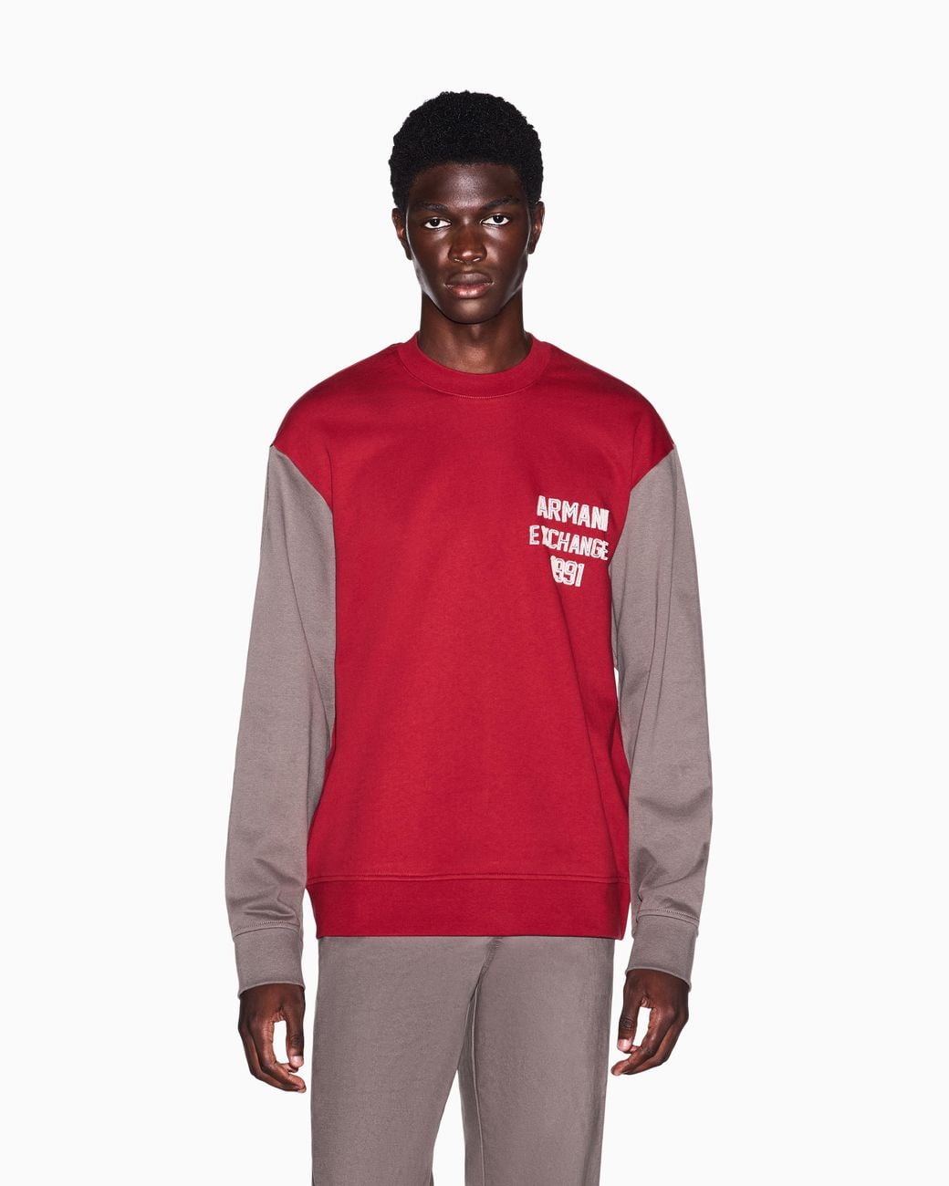 ARMANI EXCHANGE Red Sweatshirt for men