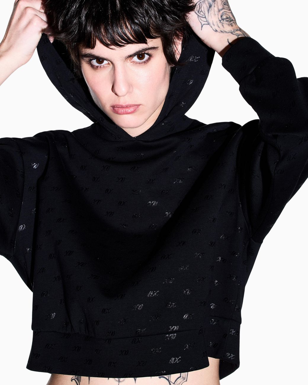 ARMANI EXCHANGE Black Sweatshirt