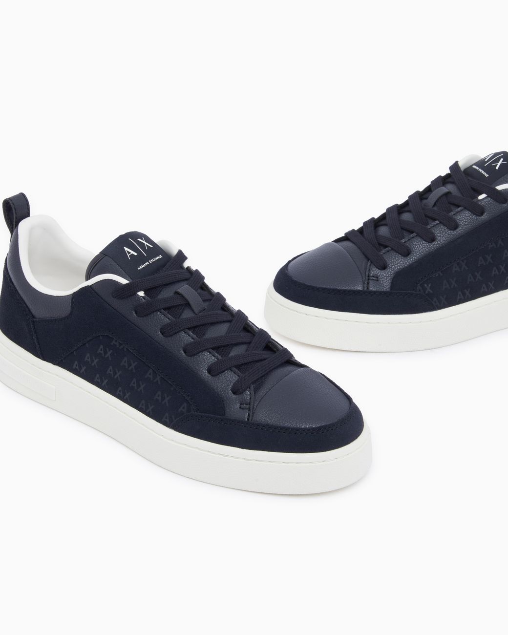ARMANI EXCHANGE Blue Sneakers for men