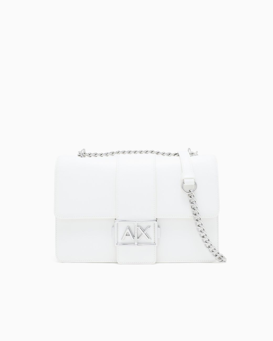 ARMANI EXCHANGE White Crossbody Messenger Bag