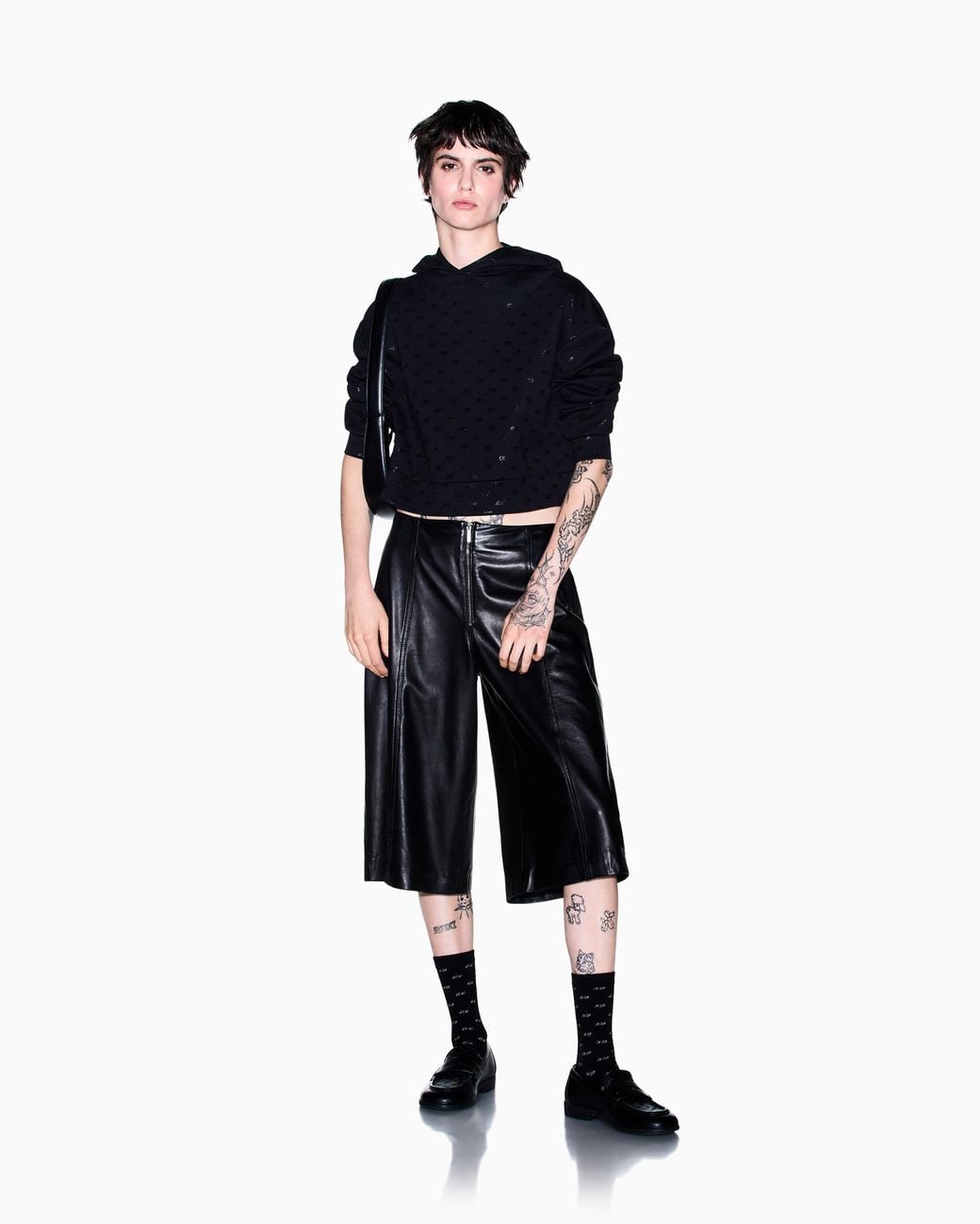 ARMANI EXCHANGE Black Sweatshirt