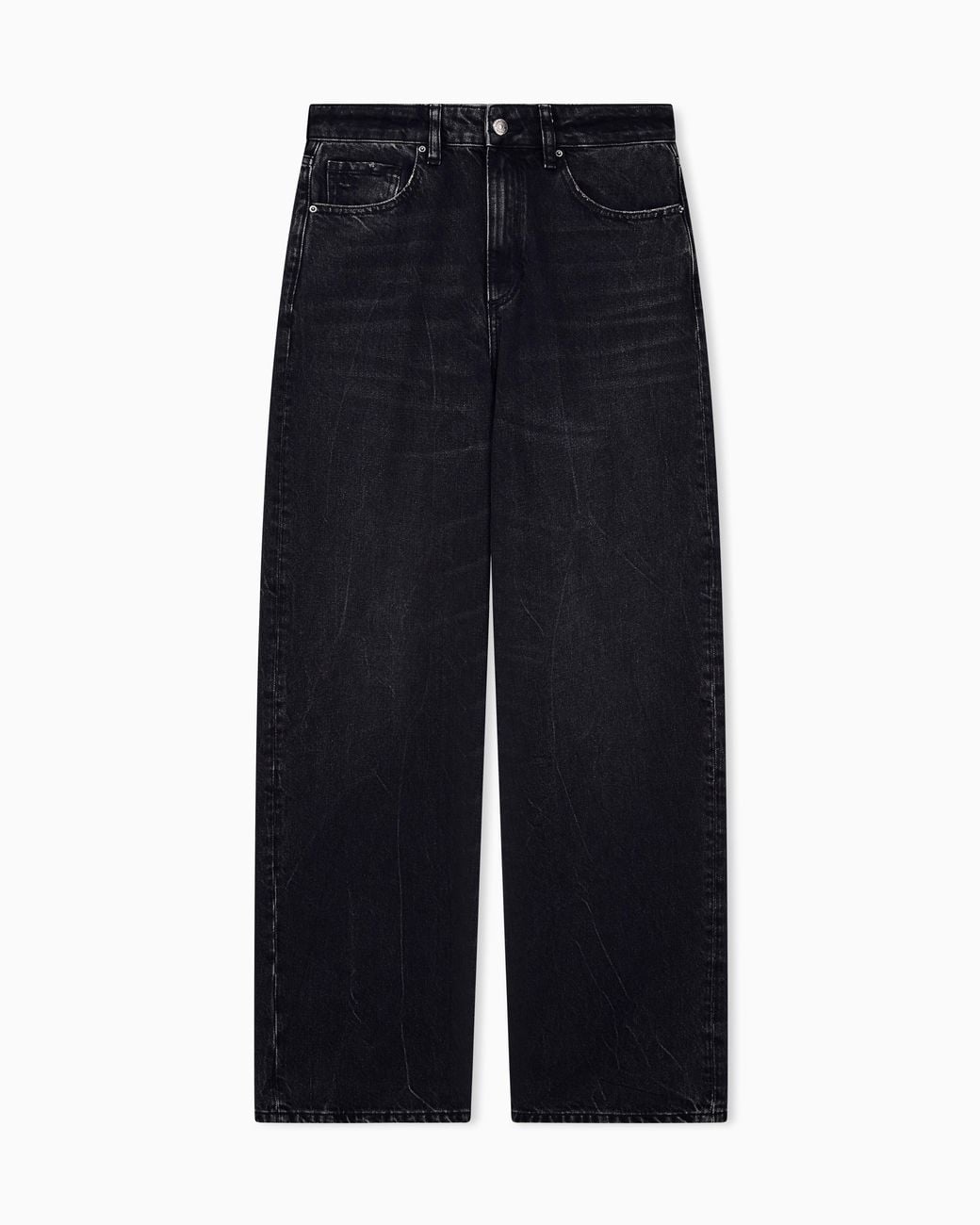 ARMANI EXCHANGE Blue Oversized 5-Pocket Jeans