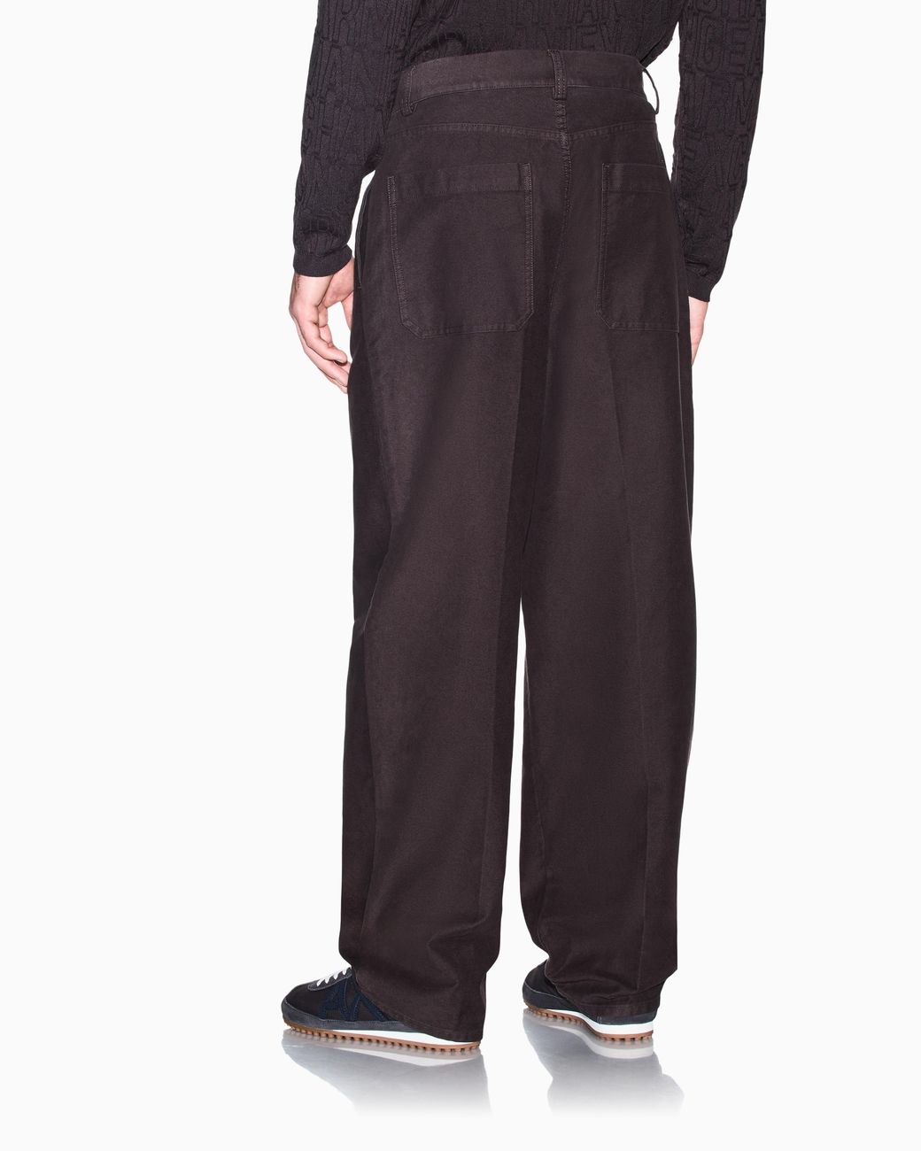 ARMANI EXCHANGE Purple Relaxed Trouser for men