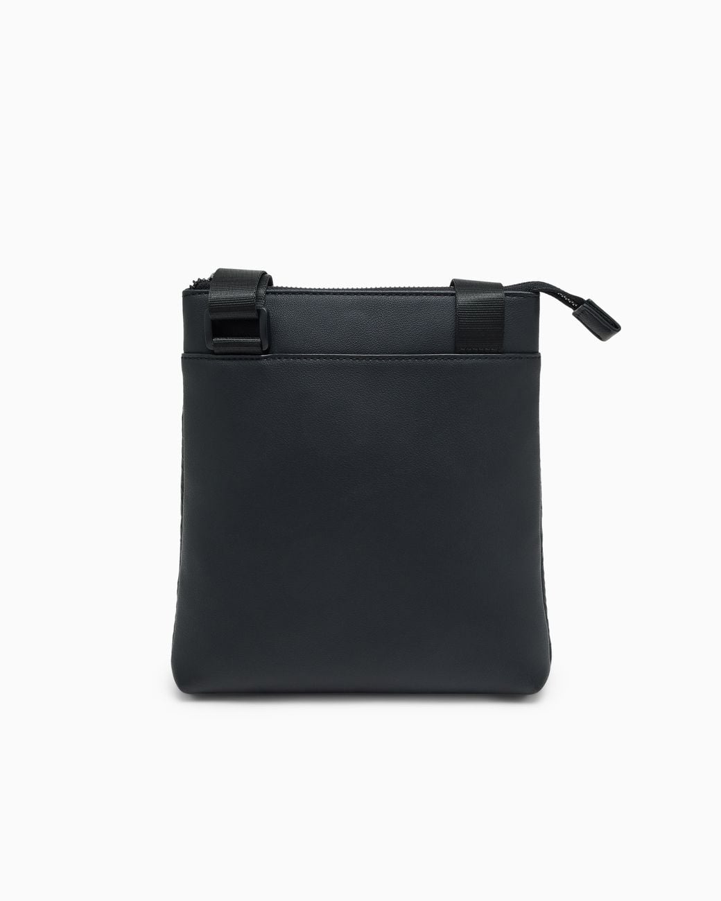 ARMANI EXCHANGE Black Flat Crossbody Messenger Bag for men