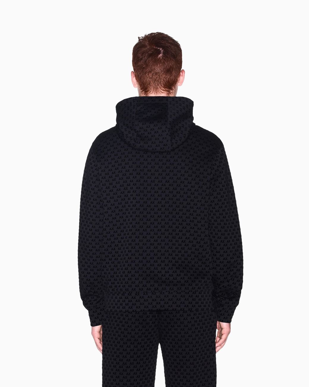 ARMANI EXCHANGE Black Sweatshirt With Regular Fit for men
