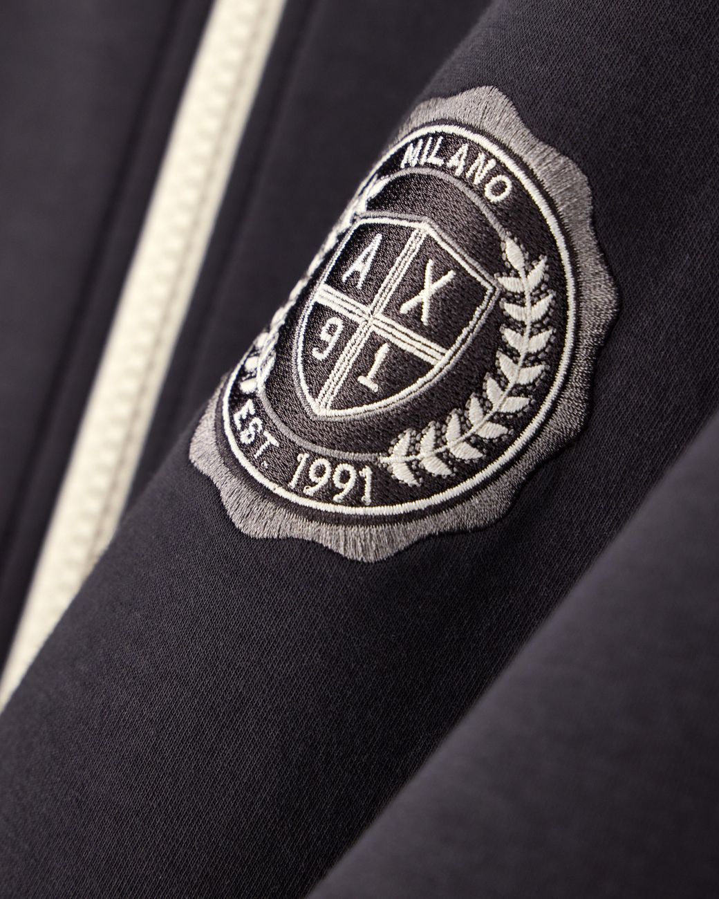 ARMANI EXCHANGE Purple Sweatshirt for men