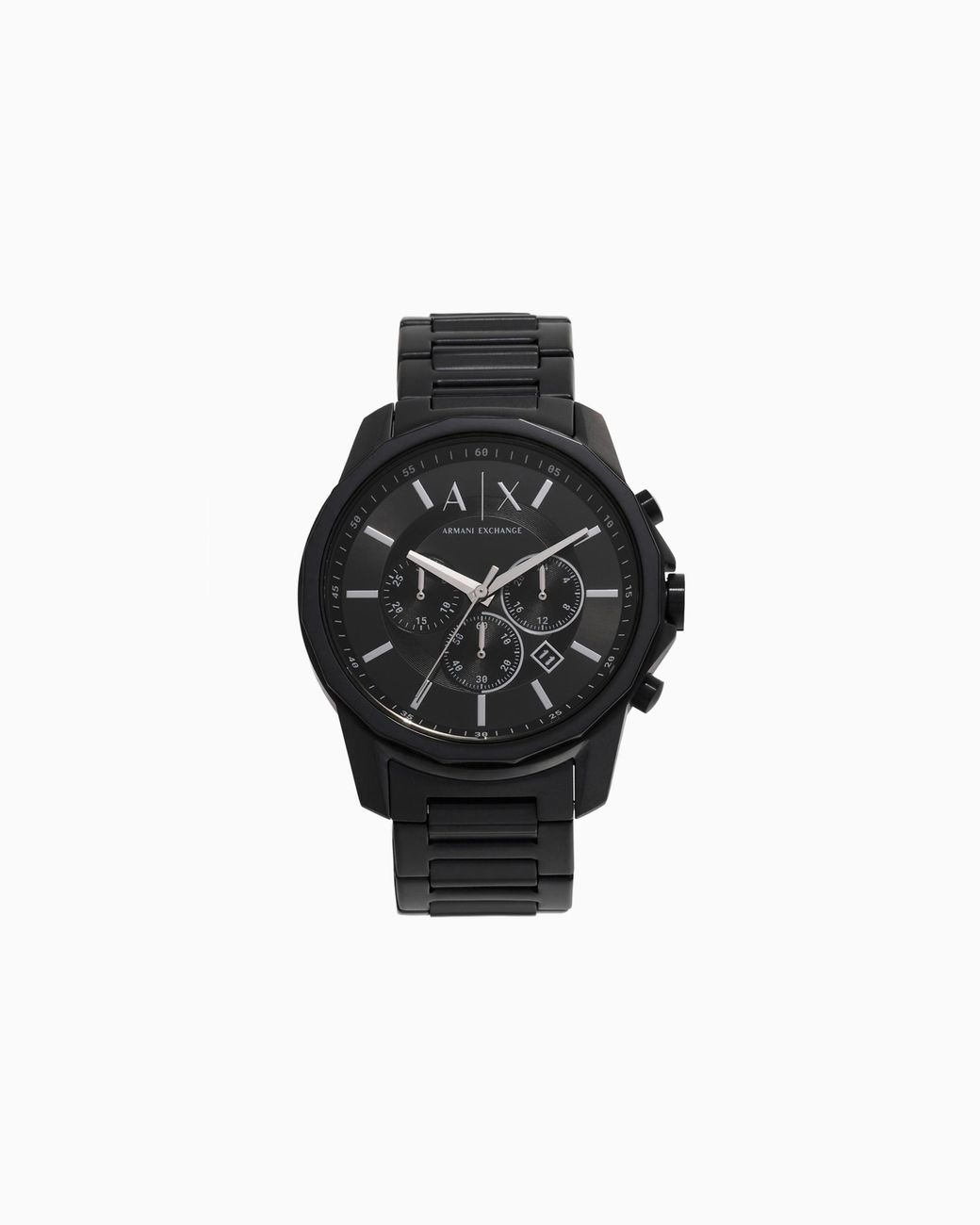 ARMANI EXCHANGE Black Chronograph Stainless Steel Watch for men