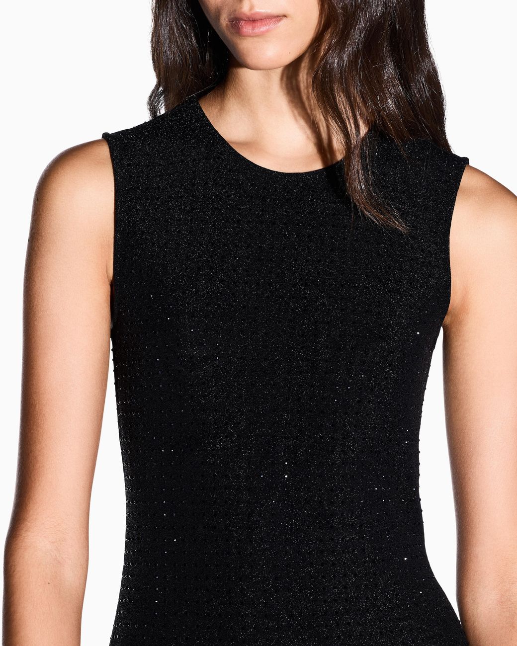 ARMANI EXCHANGE Black Slim Fit Dress
