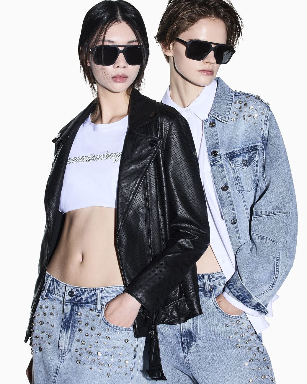 ARMANI EXCHANGE Blue Blousons