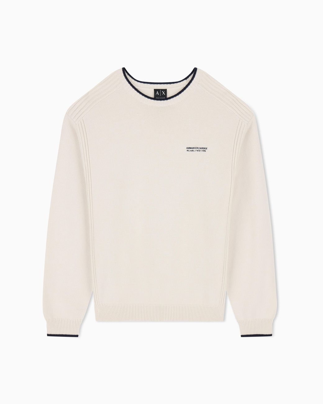 ARMANI EXCHANGE Natural Regular Fit Pullover for men