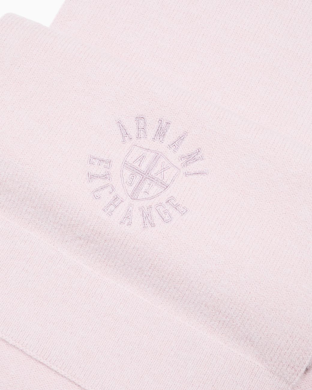 ARMANI EXCHANGE Pink Scarf Knitted