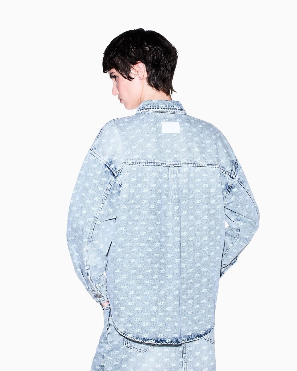 ARMANI EXCHANGE Blue Regular Fit Shirt