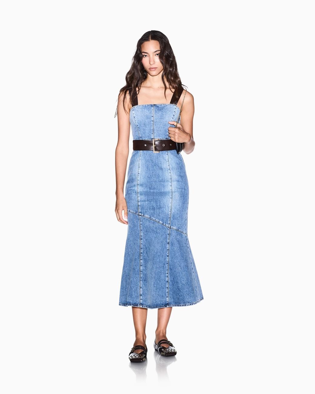 ARMANI EXCHANGE Blue Slim-Fit Dress
