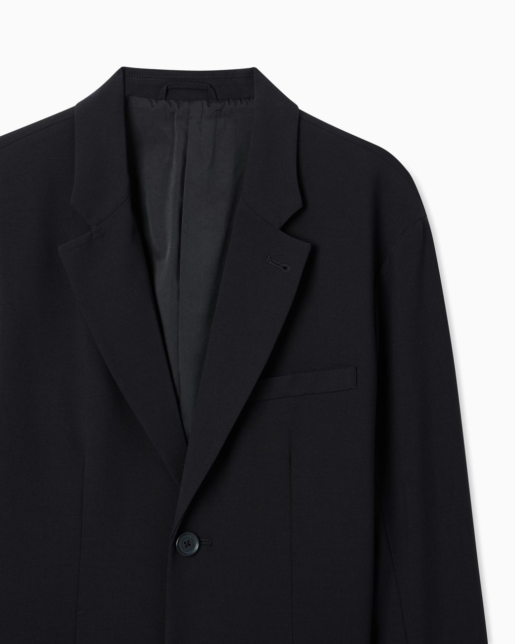 ARMANI EXCHANGE Blue Single Breasted Jacket for men