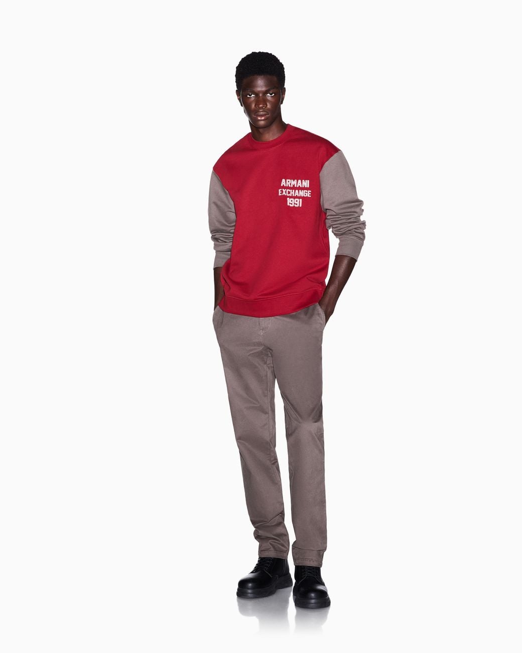 ARMANI EXCHANGE Red Sweatshirt for men