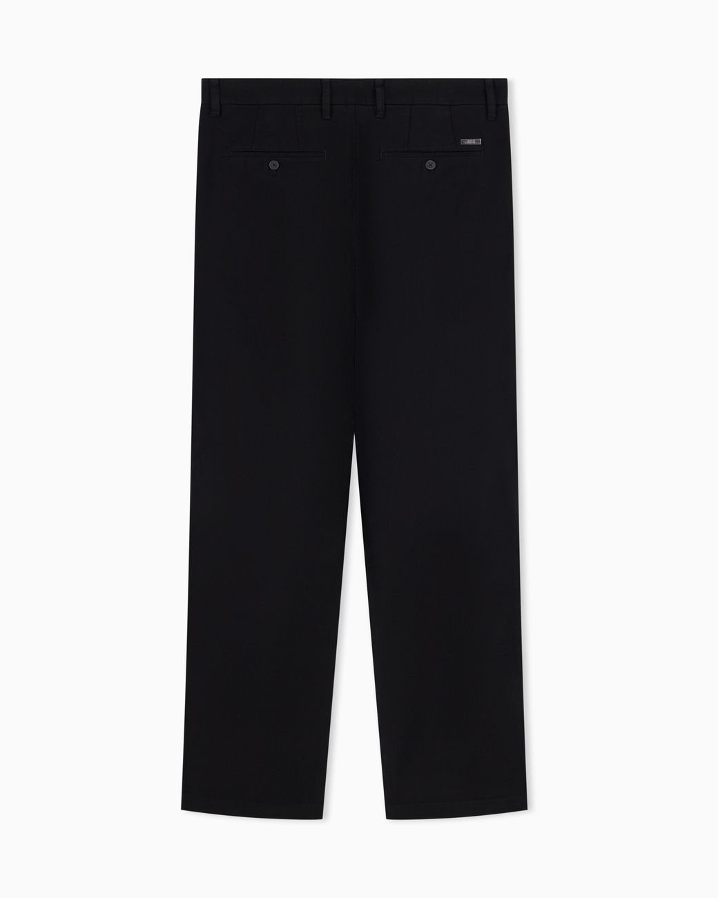 ARMANI EXCHANGE Black Regular Fit Trousers for men
