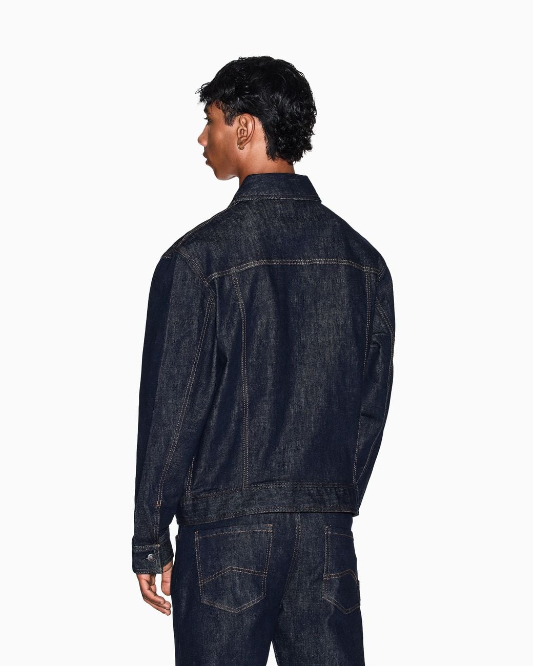 ARMANI EXCHANGE Blue Denim Jacket for men