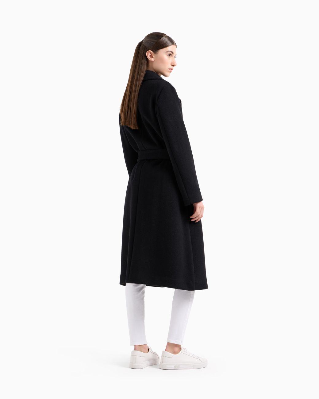 ARMANI EXCHANGE Black Coats