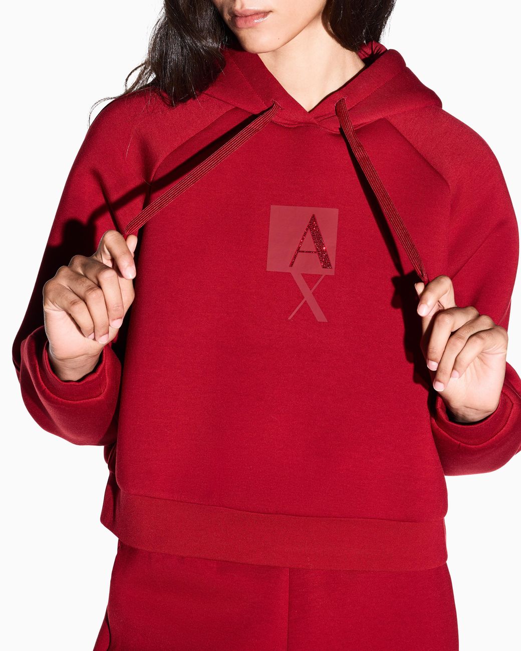ARMANI EXCHANGE Red Sweatshirt