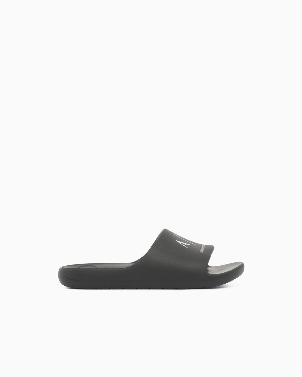ARMANI EXCHANGE White Slides With Logo for men