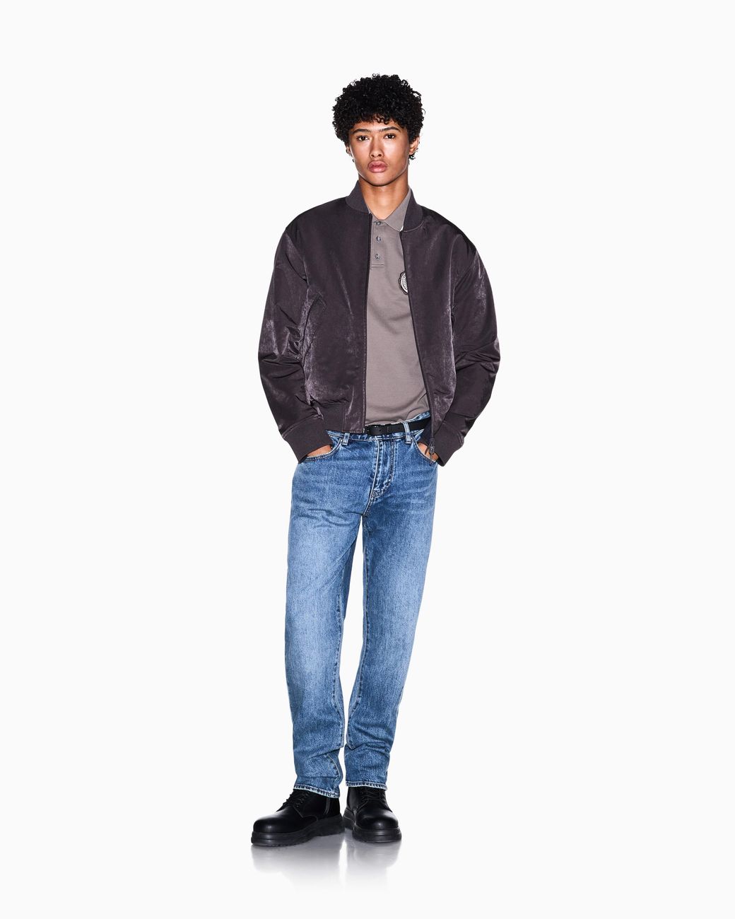 ARMANI EXCHANGE Blue Comfort Slim Fit 5-Pocket Pant for men