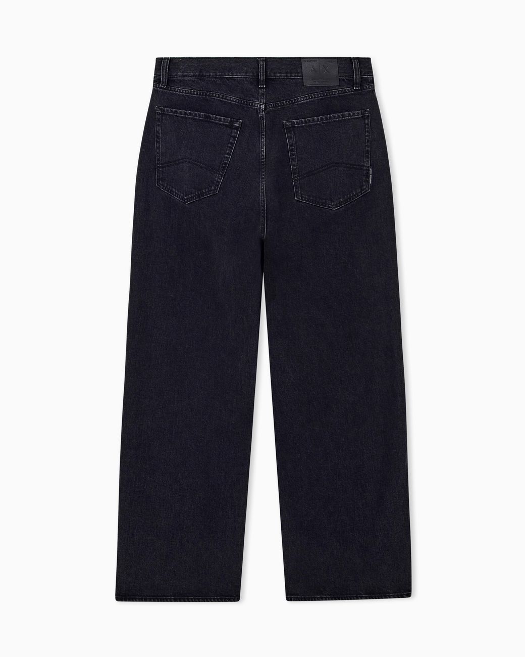 ARMANI EXCHANGE Blue Loose Fit Five-Pocket Pants for men