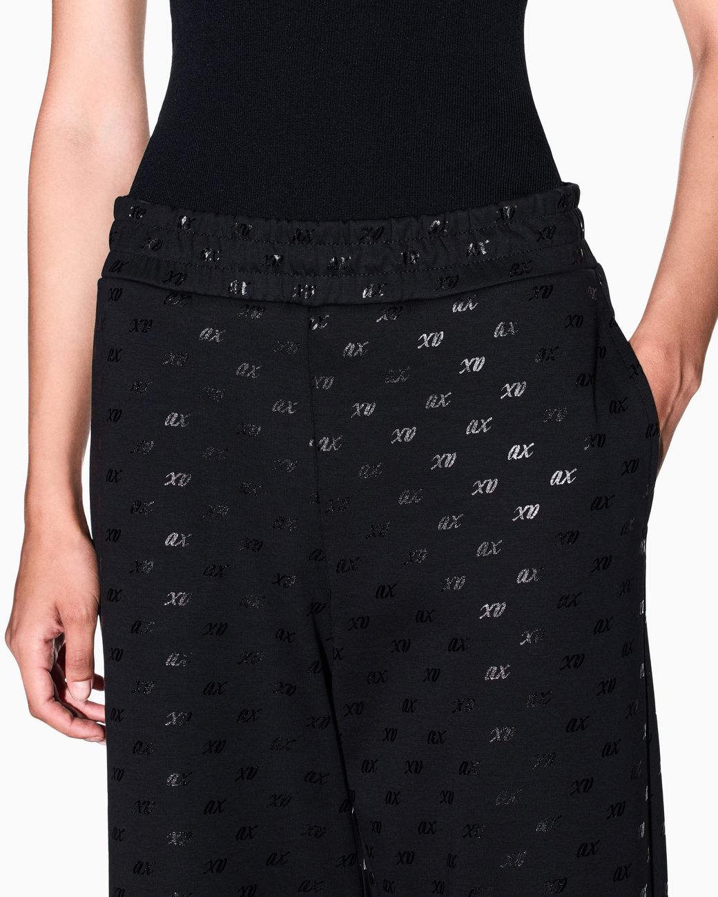ARMANI EXCHANGE Blue Regular Fit Trousers