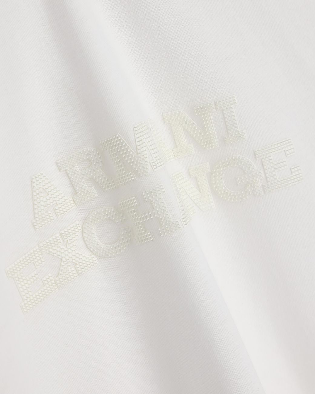 ARMANI EXCHANGE White Regular T-Shirt for men