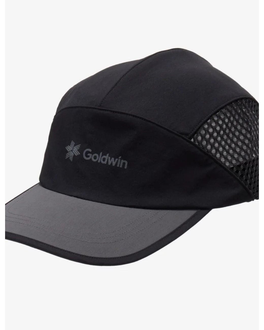 Goldwin Black Utility Jet Mesh Cap for men