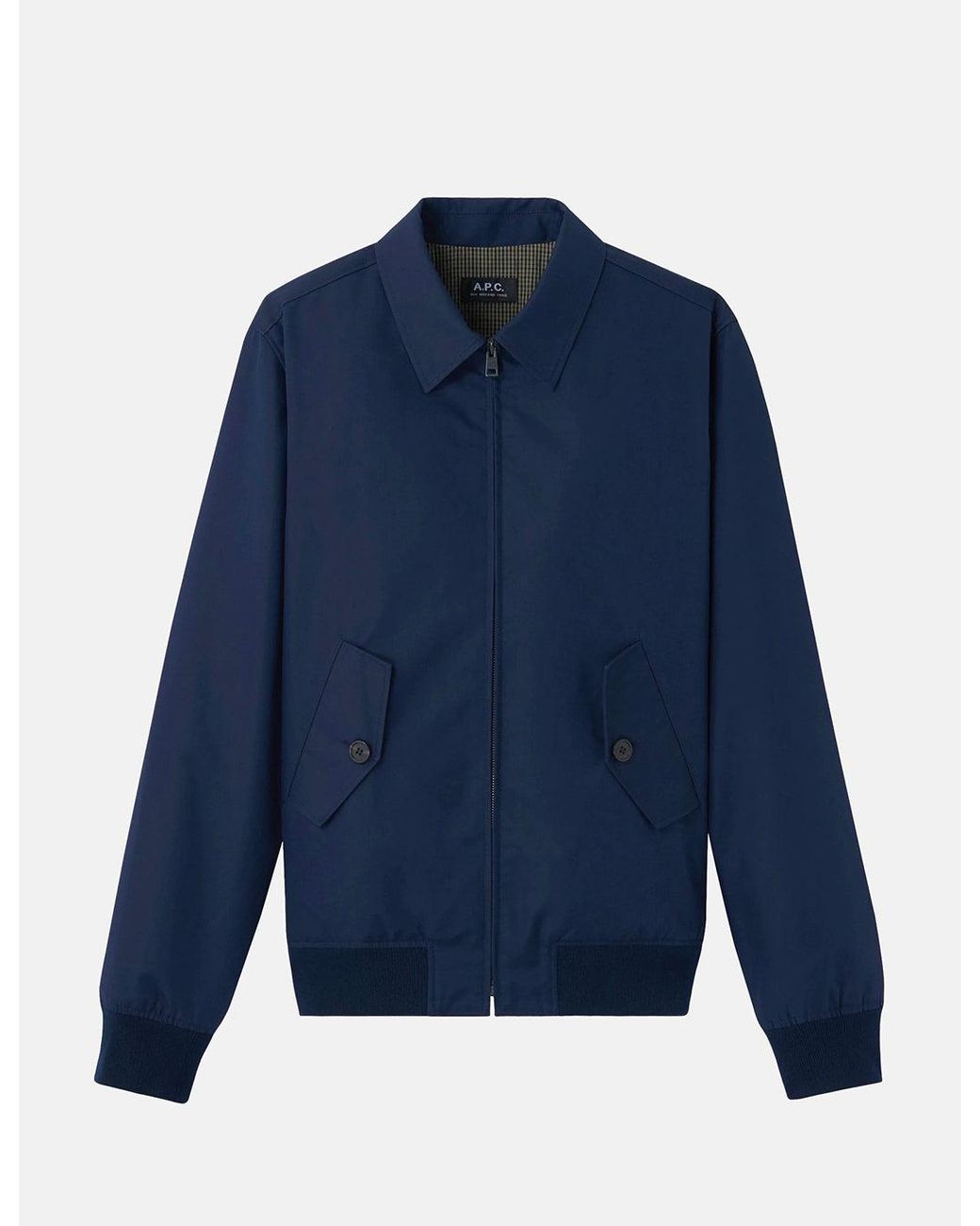A.P.C. Blue Gaspard Jacket for men
