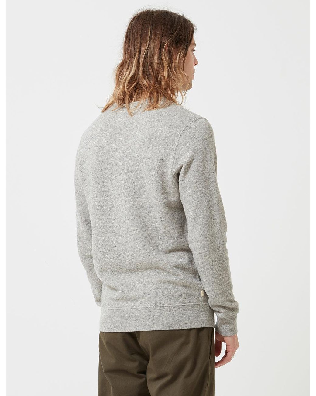 Bellerose Gray Vague Sweatshirt for men