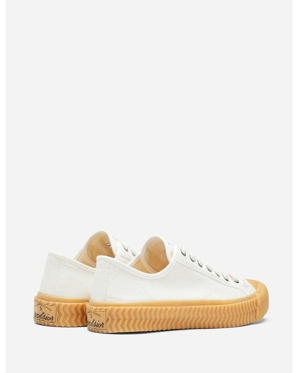 Excelsior Multicolor Bolt Low Canvas Trainers for men