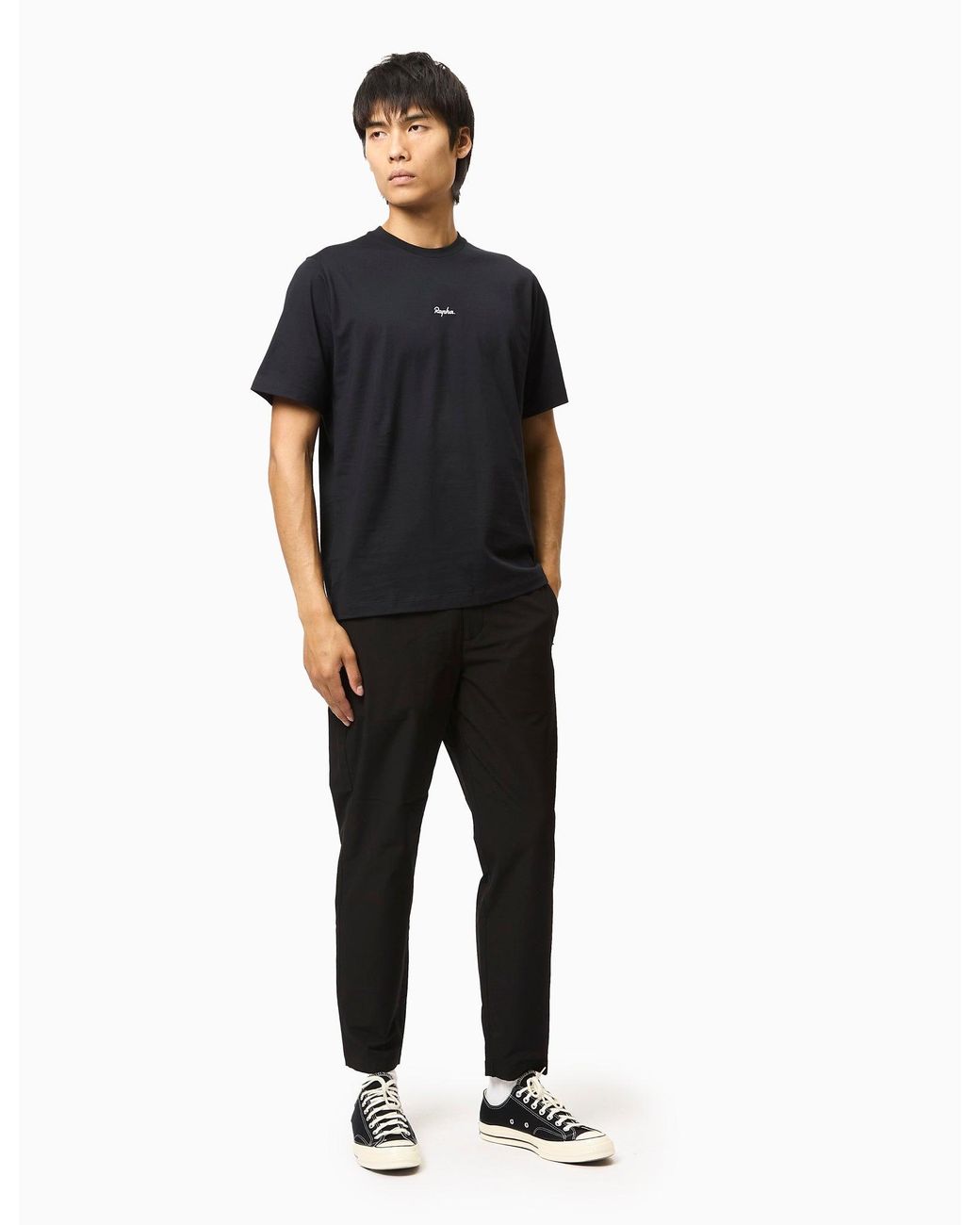 Rapha Black T-Shirt (Cotton) for men