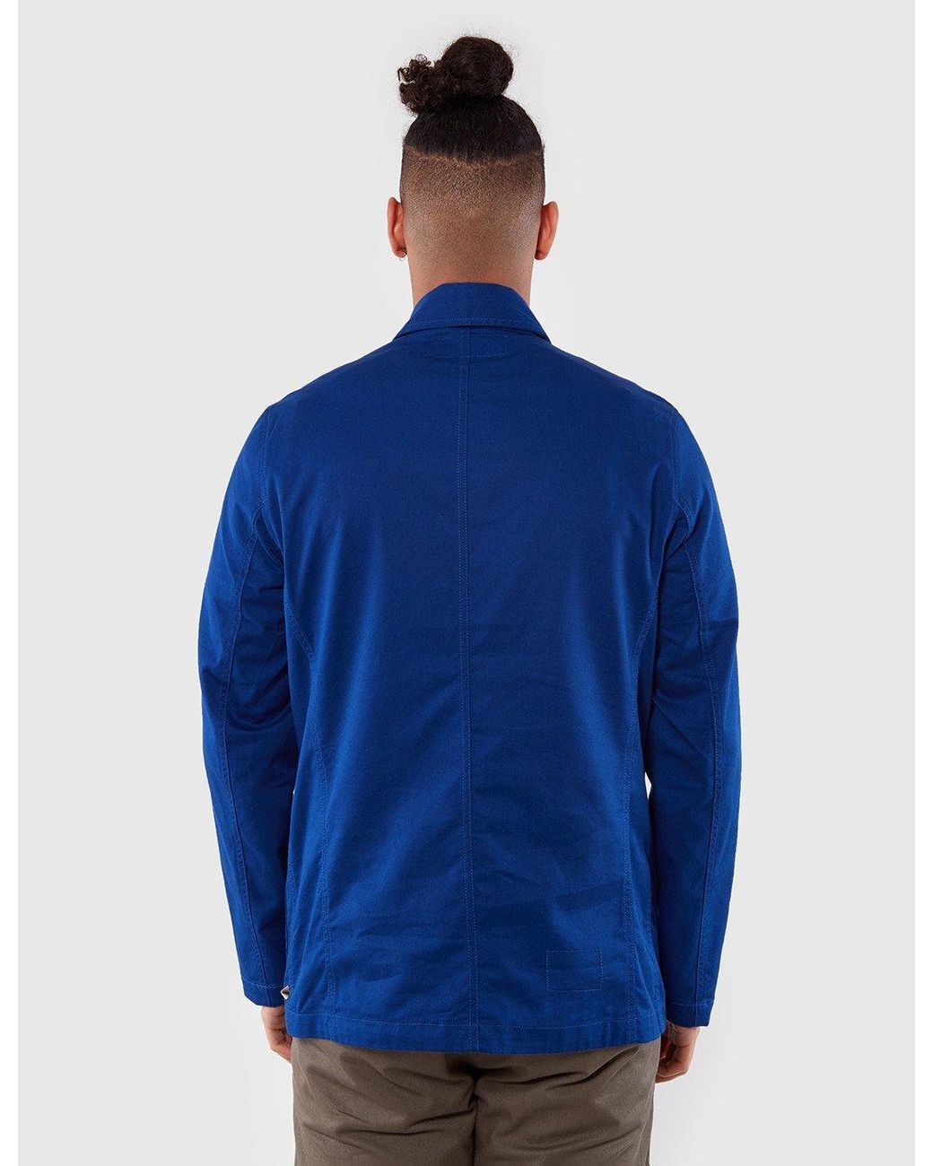 Universal Works Blue Bakers Jacket for men