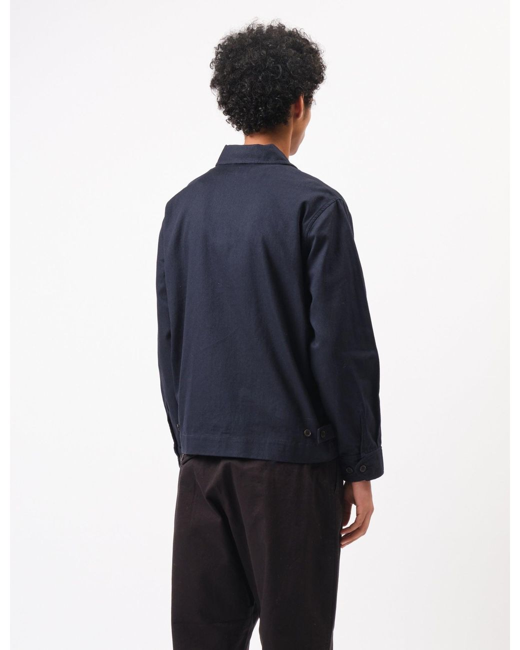 Universal Works Blue Windcheater Jacket (Twill) for men