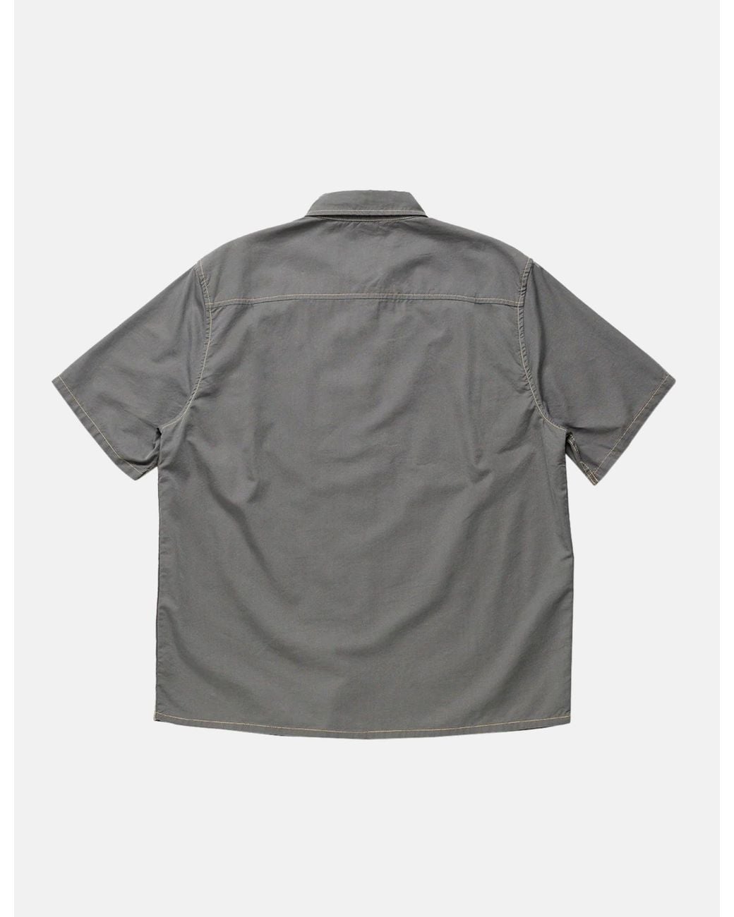 Larriet Gray Cliff Short Sleeve Shirt for men